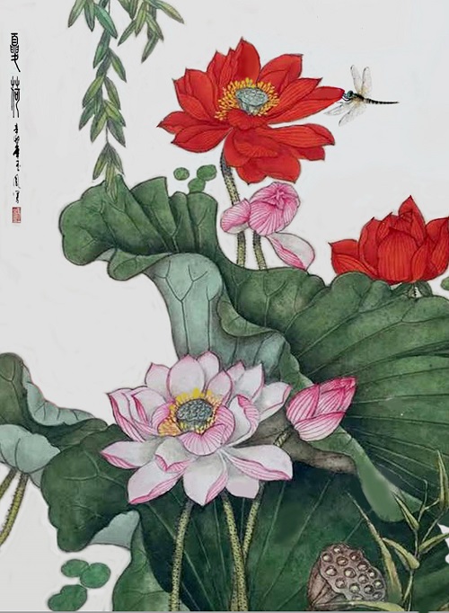 Create Plus: Lotus Flower Painting
