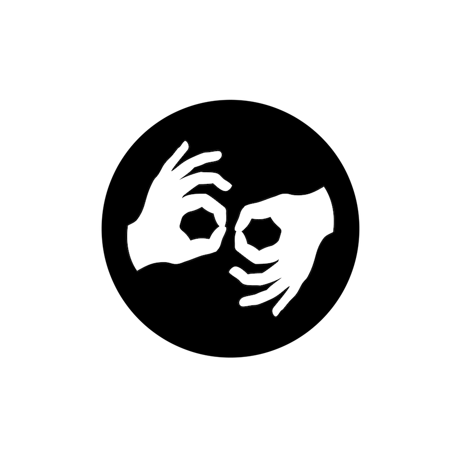 American Sign Language (ASL) icon