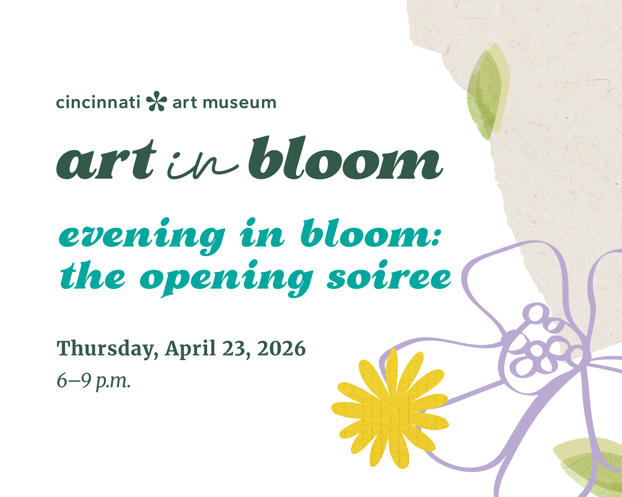 Evening in Bloom: The Opening Soirée – AIB 2026