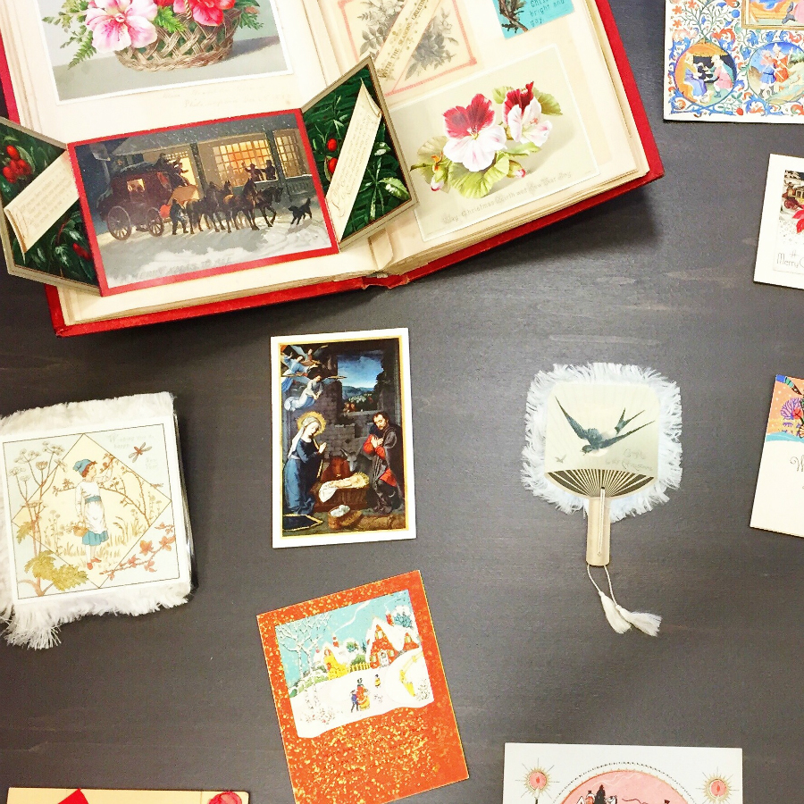 Vintage holiday cards