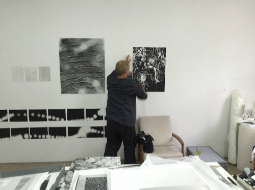  Jochen Lempert in his studio