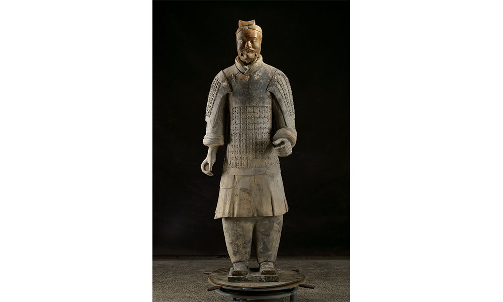 Terracotta statue of a Mid-ranking officer