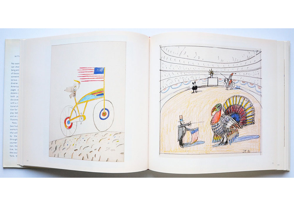 color illustration of a bicycle with an American flag