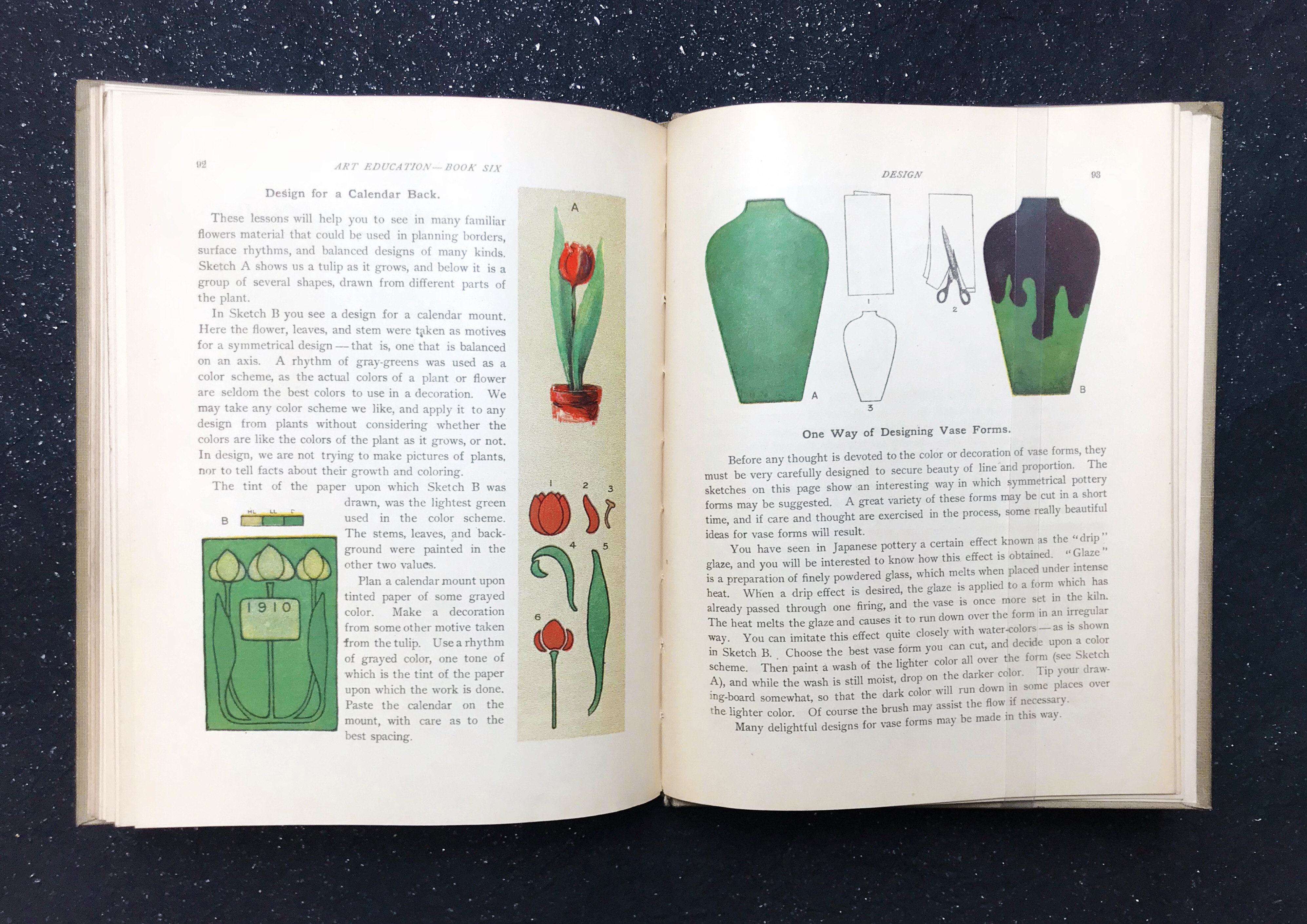 illustrations of vases