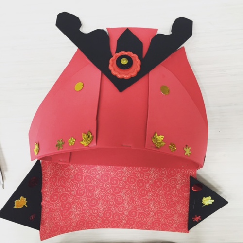 papercraft samurai armor