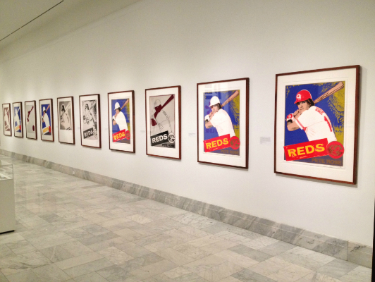 freshly hung prints in the Cincinnati Art Museum