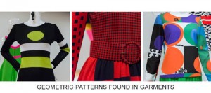 geometric patterns found in garments
