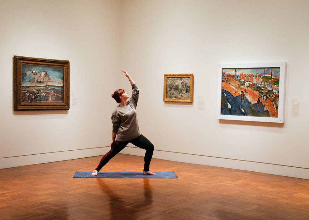 Fine art yoga