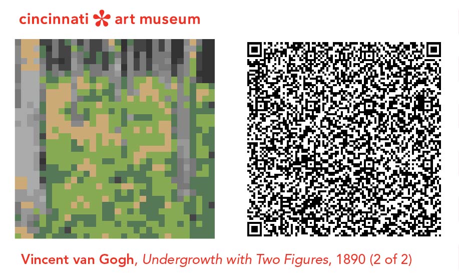 second qr code for Undergrowth with two figures