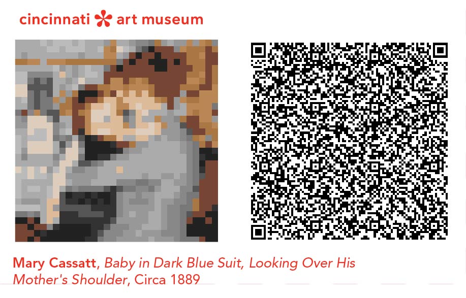 QR code for Baby in Dark Slue Suit