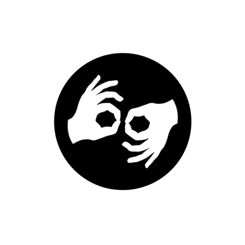 American Sign Language (ASL) icon