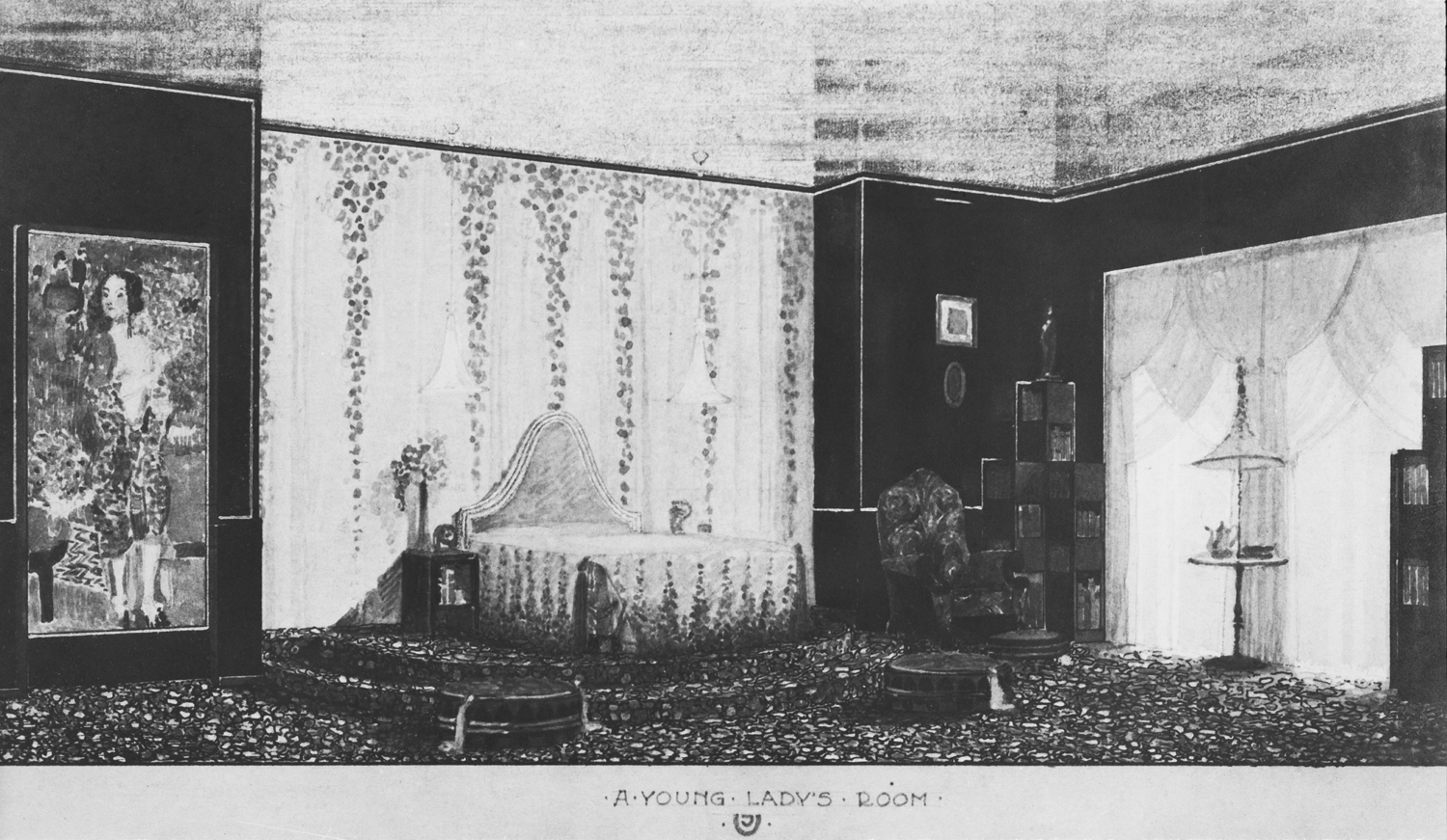 Unlocking an Art Deco Bedroom by Joseph Urban Cincinnati Art Museum