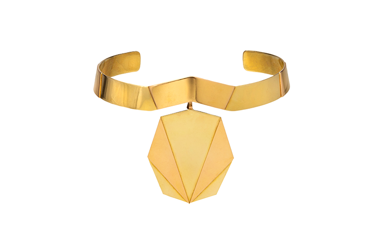 Bulgari (Italian, est. 1884), Choker with Pendant, 1971, gold