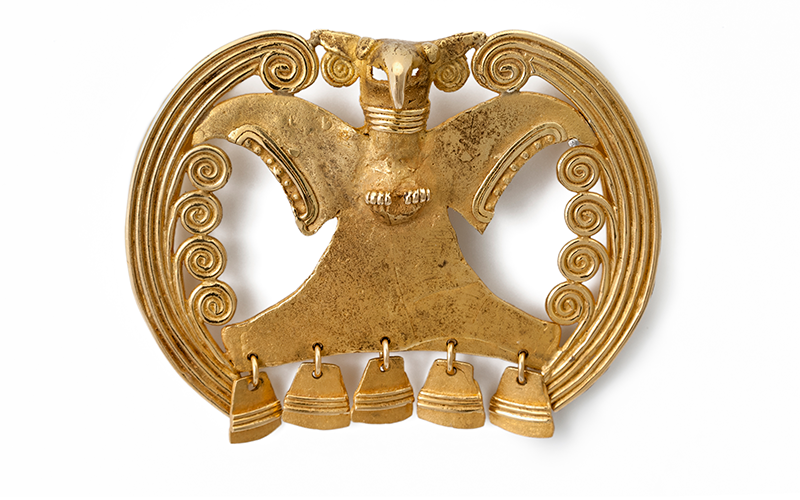 Van Cleef & Arpels (French, est. 1906), Avian Pendant/Brooch/Buckle, circa 1971, gold