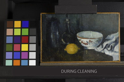 Cleaning Cézanne’s still life