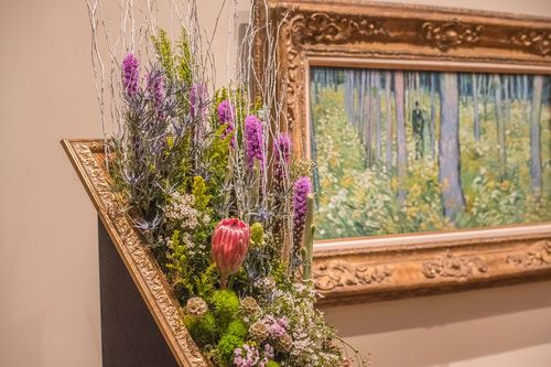 Blooming Art: An Ikebana Interpretation
