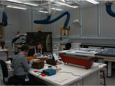 conservation lab