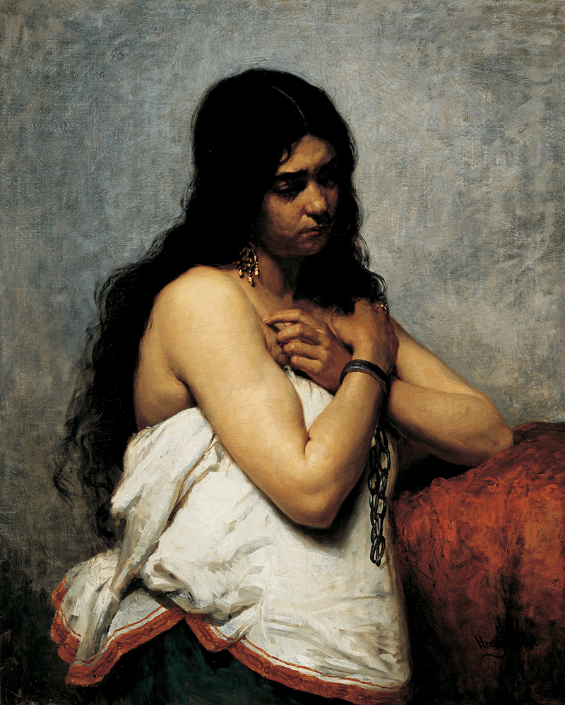 The Quadroon Girl, 1878, oil on canvas, Gift of Louise F. Tate, 1976.25