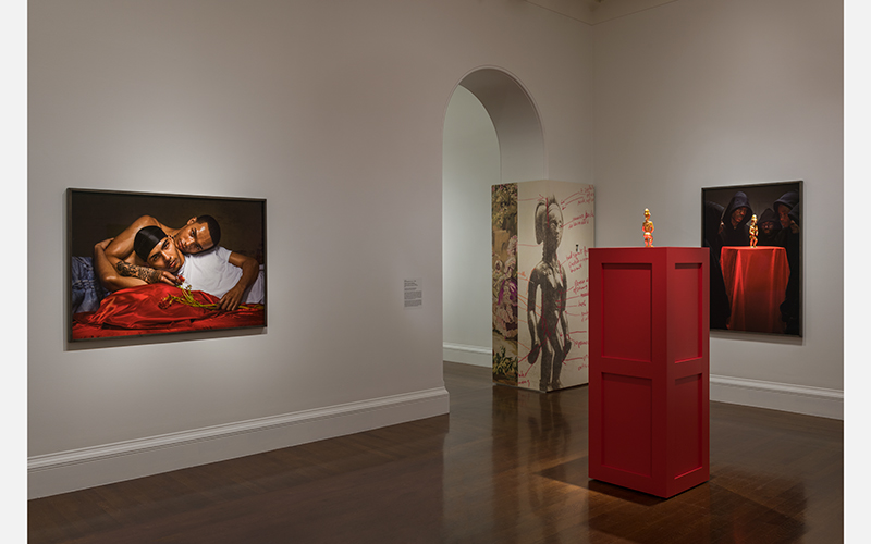 Natural World, installation view. Courtesy of Cincinnati Art Museum. Photo Rob Deslongchamps.