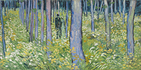 Vincent van Gogh (Dutch, b.1853, d.1890); Undergrowth with Two Figures