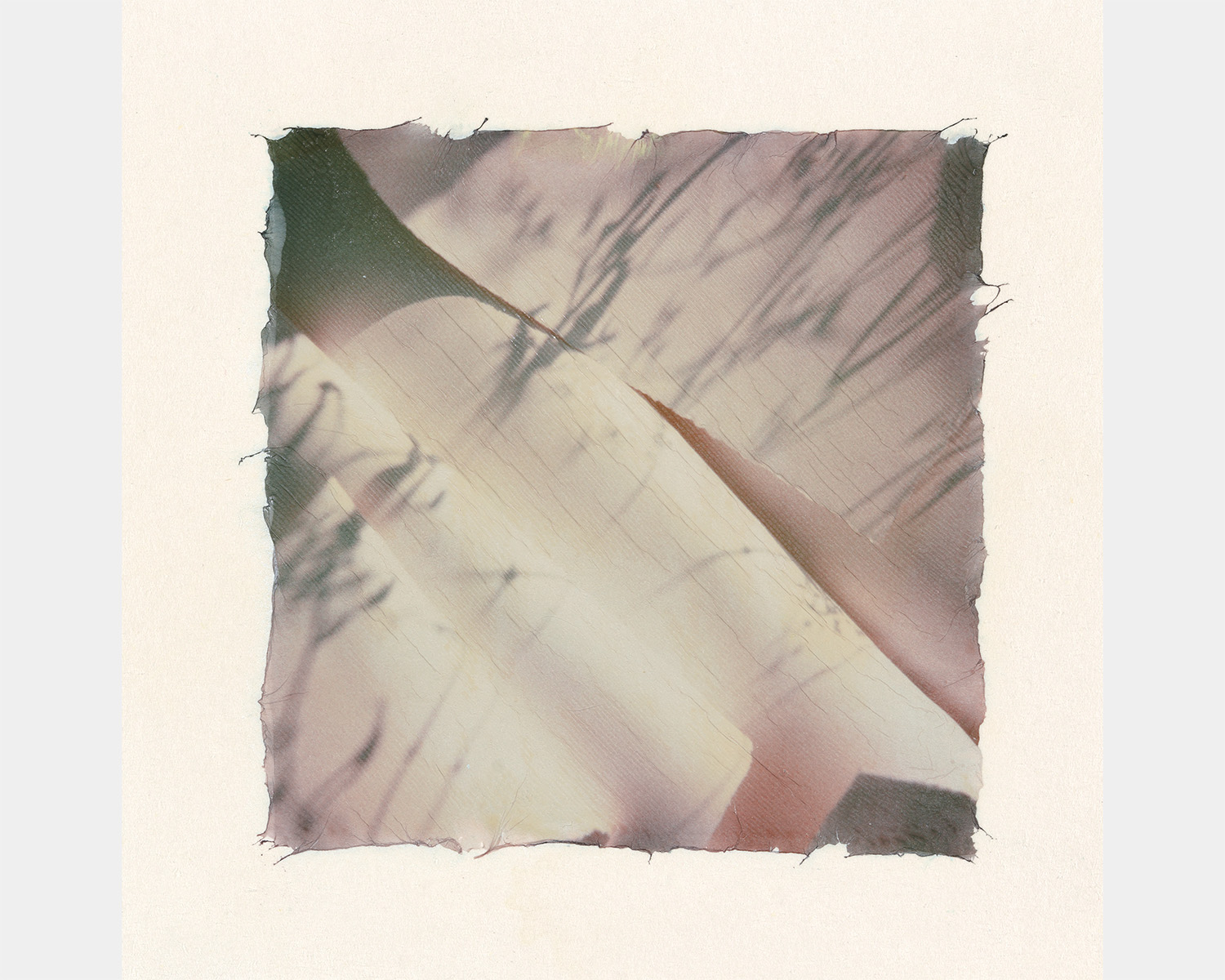 an abstract picture with curving shapes