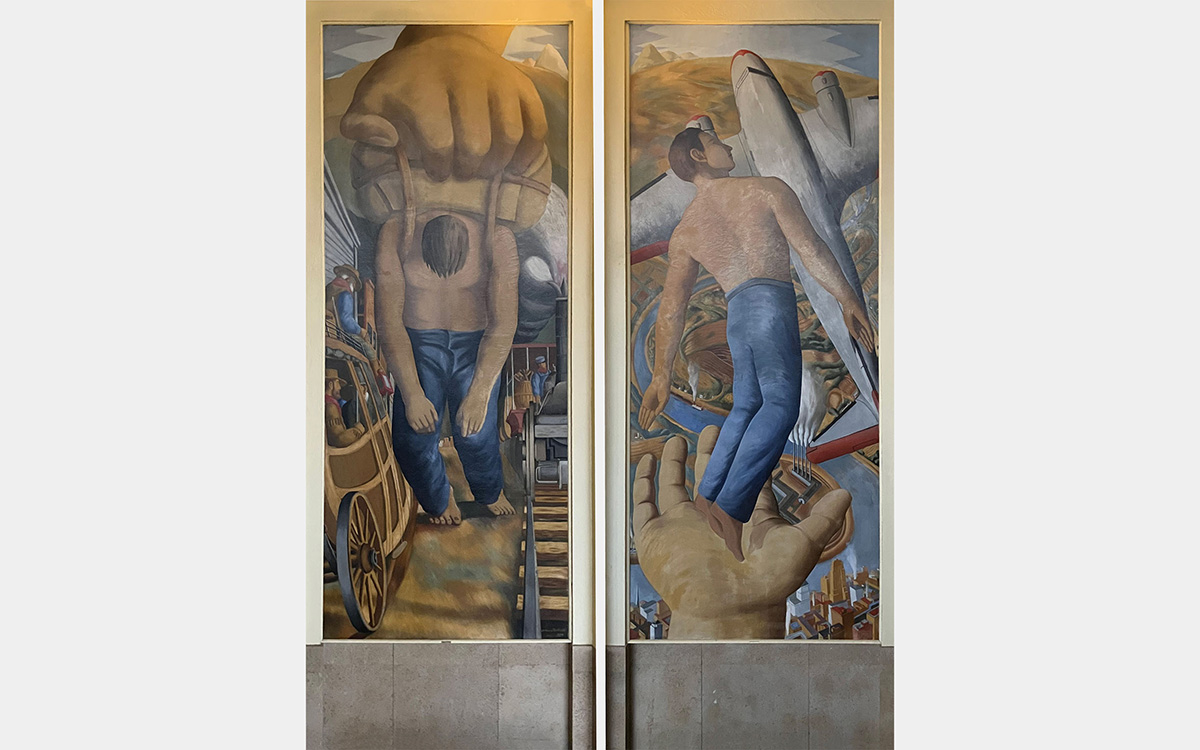 Lunken's Forgotten Murals and the Artist Who Created Them