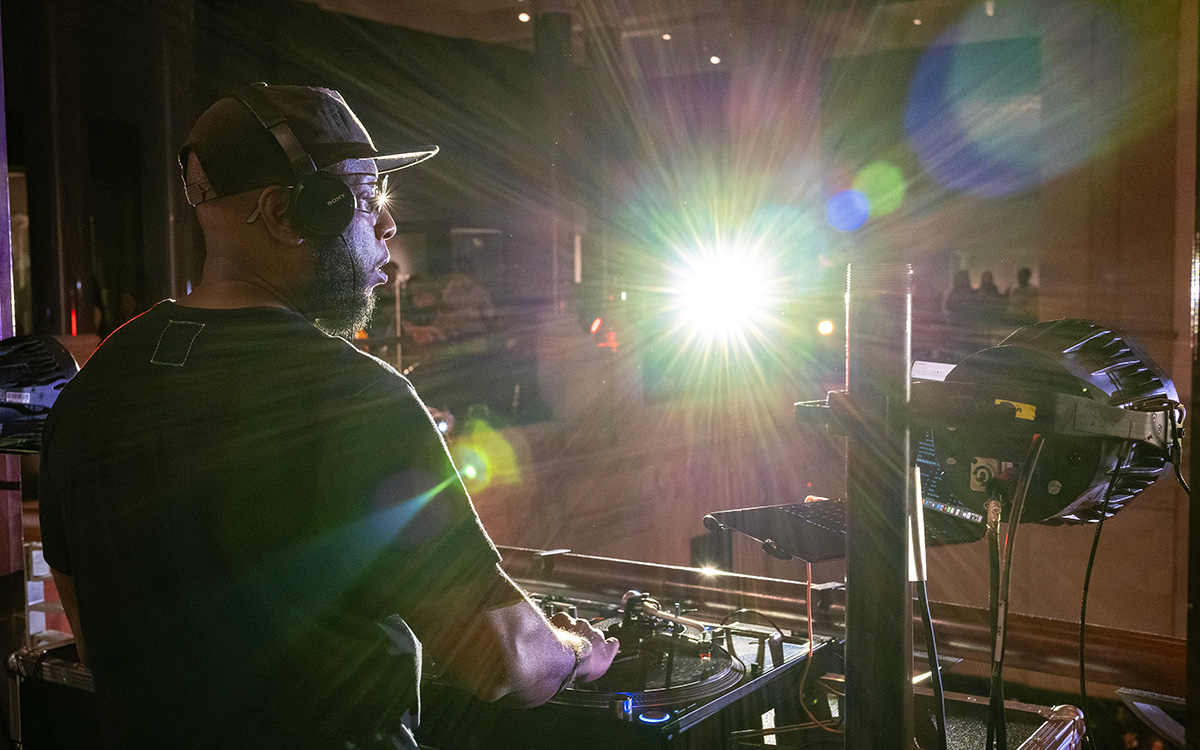 Talib Kwali DJs at Art After Dark
