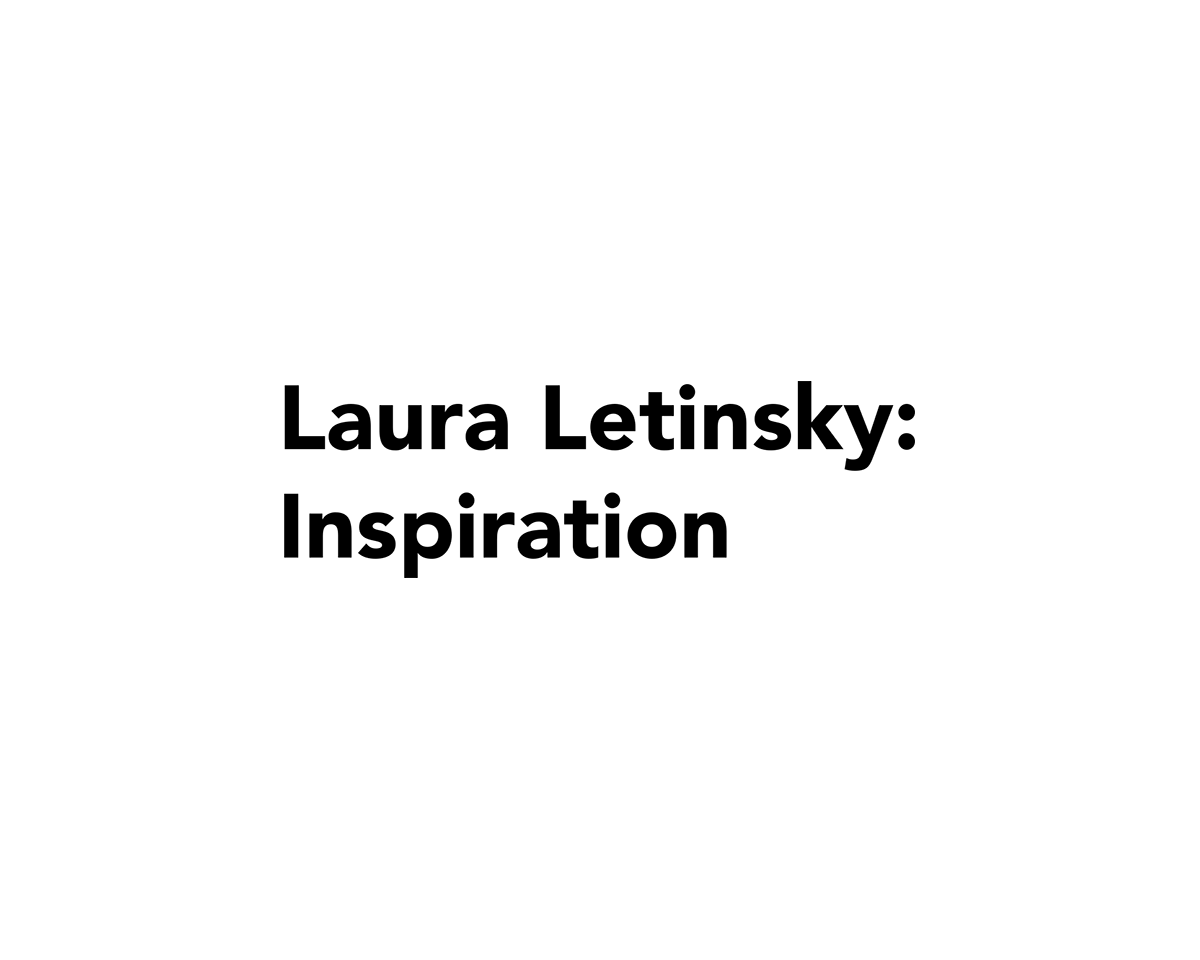 Laura Letinsky: Inspiration