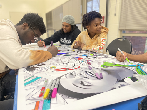 inTeensify – Mini Painting and Drawing at Wyoming branch library (offsite)
